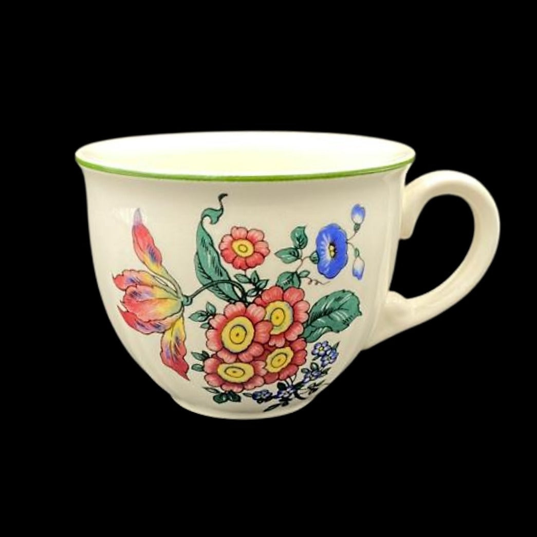 Villeroy & Boch Alt Strassburg: Mokkatasse / Espressotasse Blumenstrauss Villeroy & Boch (7120920477833)