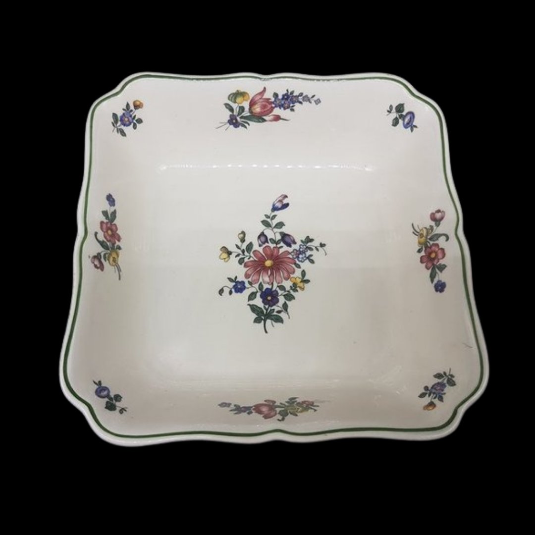 Villeroy & Boch Alt Strassburg: Schüssel, quadratisch - 22 x 22 cm Gänseblümchen Villeroy & Boch (7120867721353)