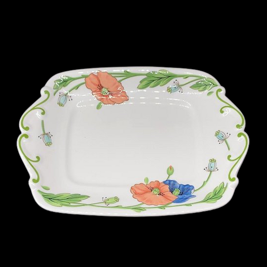 Villeroy & Boch Amapola: Butterplatte / Wurstplatte / Platte Villeroy & Boch (7120775053449)