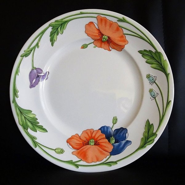 Villeroy & Boch Amapola: Kuchenplatte / Servierplatte / Platzteller Villeroy & Boch (7120774955145)