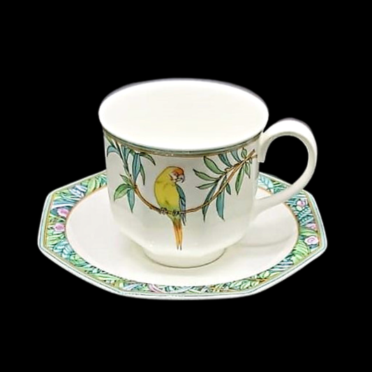 Villeroy & Boch Amazona: Kaffeetasse / Tasse mit Unterteller Villeroy & Boch (7121038803081)