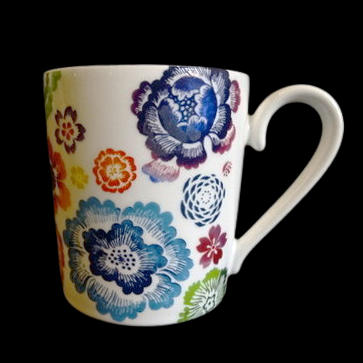 Villeroy & Boch Anmut Bloom: Henkelbecher / Kaffeebecher / hohe Kaffeetasse - neu Villeroy & Boch (7120908419209)