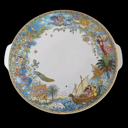 Villeroy & Boch Arabian Fantasy: Tortenplatte / Kuchenplatte Villeroy & Boch (7121084383369)
