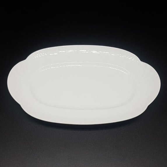 Villeroy & Boch Arco weiss: Wurstplatte / kleine Platte 24 cm Villeroy & Boch (7121006690441)