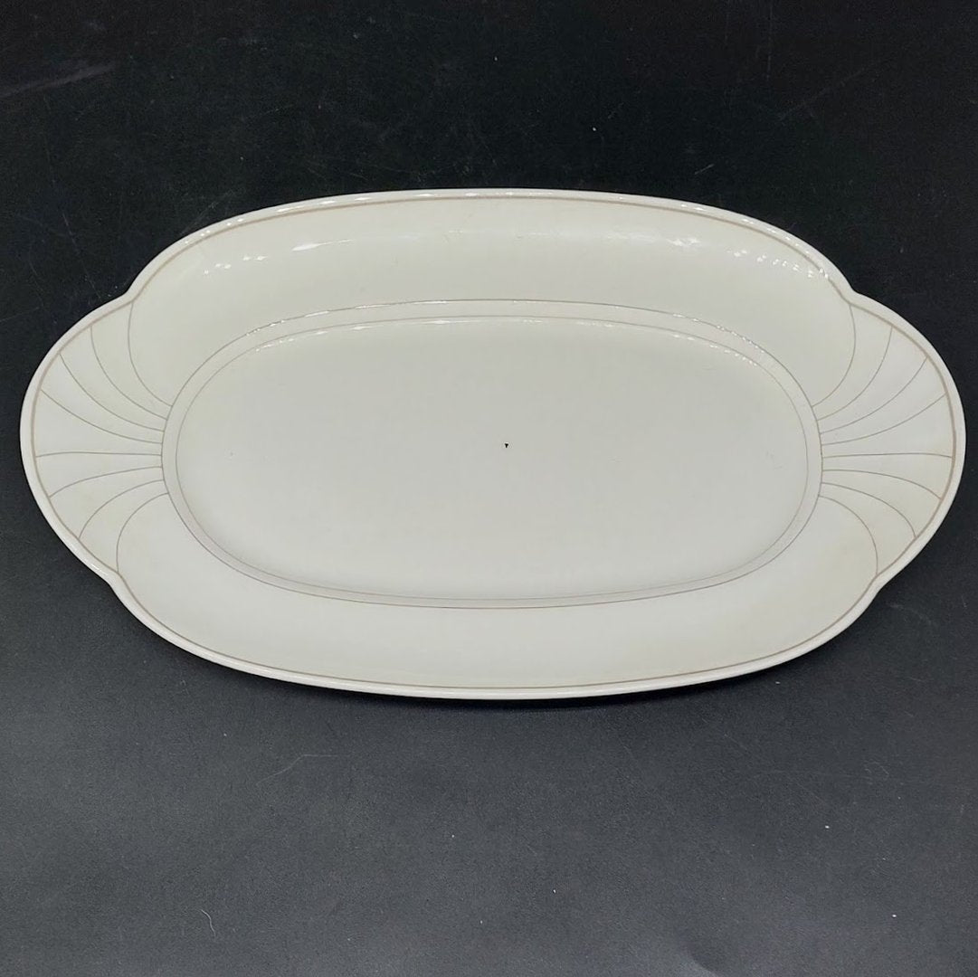 Villeroy & Boch Arco gold: Wurstplatte / kleine Platte 24 cm Villeroy & Boch (7121098571913)