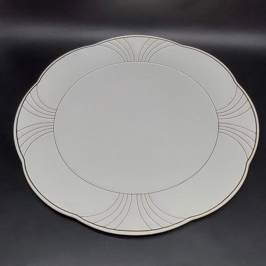 Villeroy & Boch Arco gold: Tortenplatte / Kuchenplatte / runde Platte Villeroy & Boch (7121098440841)