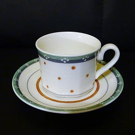 Villeroy & Boch Ascoli: Mokkatasse / Espressotasse mit Unterteller Villeroy & Boch (7120752115849)