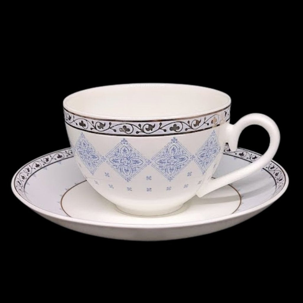 Villeroy & Boch Azurea: Kaffeetasse / Teetasse / Tasse mit Unterteller Villeroy & Boch (7120886300809)