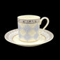 Villeroy & Boch Azurea: Mokkatasse / Espressotasse mit Unterteller - Motiv 3 Villeroy & Boch (7120885907593)