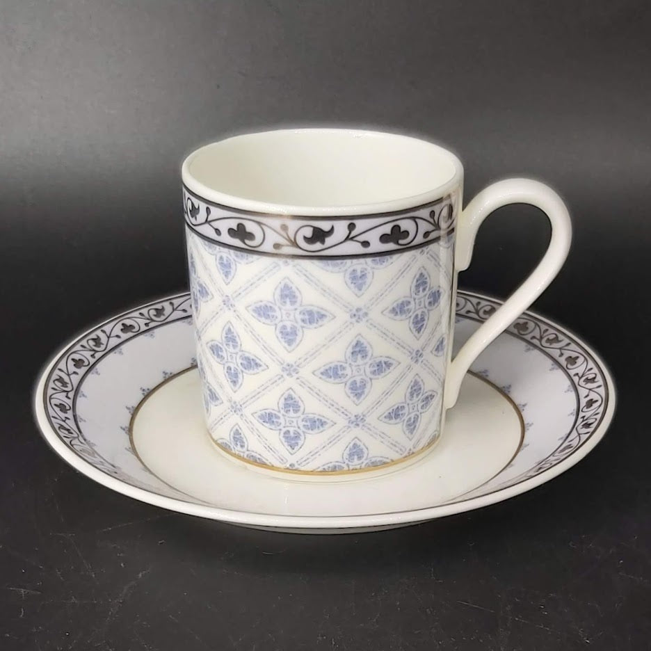 Villeroy & Boch Azurea: Mokkatasse / Espressotasse mit Unterteller - Motiv 2 Villeroy & Boch (7120886268041)