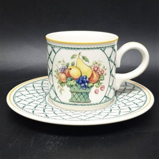 Villeroy & Boch Basket: Kaffeetasse / Tasse mit Unterteller Villeroy & Boch (7120701816969)