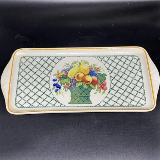 Villeroy & Boch Basket: Königskuchenplatte / Stollenplatte / Kuchenplatte - Beschreibung Villeroy & Boch (7120935583881)