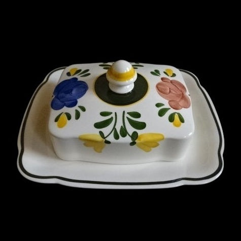 Villeroy & Boch Bauernblume: Butterdose, zweiteilig Villeroy & Boch (7120830464137)