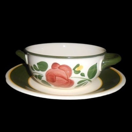 Villeroy & Boch Bauernblume: Suppentasse mit Unterteller Villeroy & Boch (7120873095305)