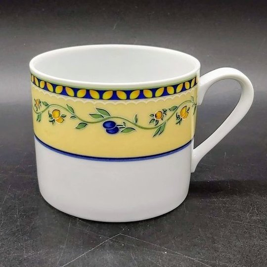 Tirschenreuth Bavaria Diplomat Lemon Olive: Kaffeetasse / Tasse Tirschenreuth (7120930635913)