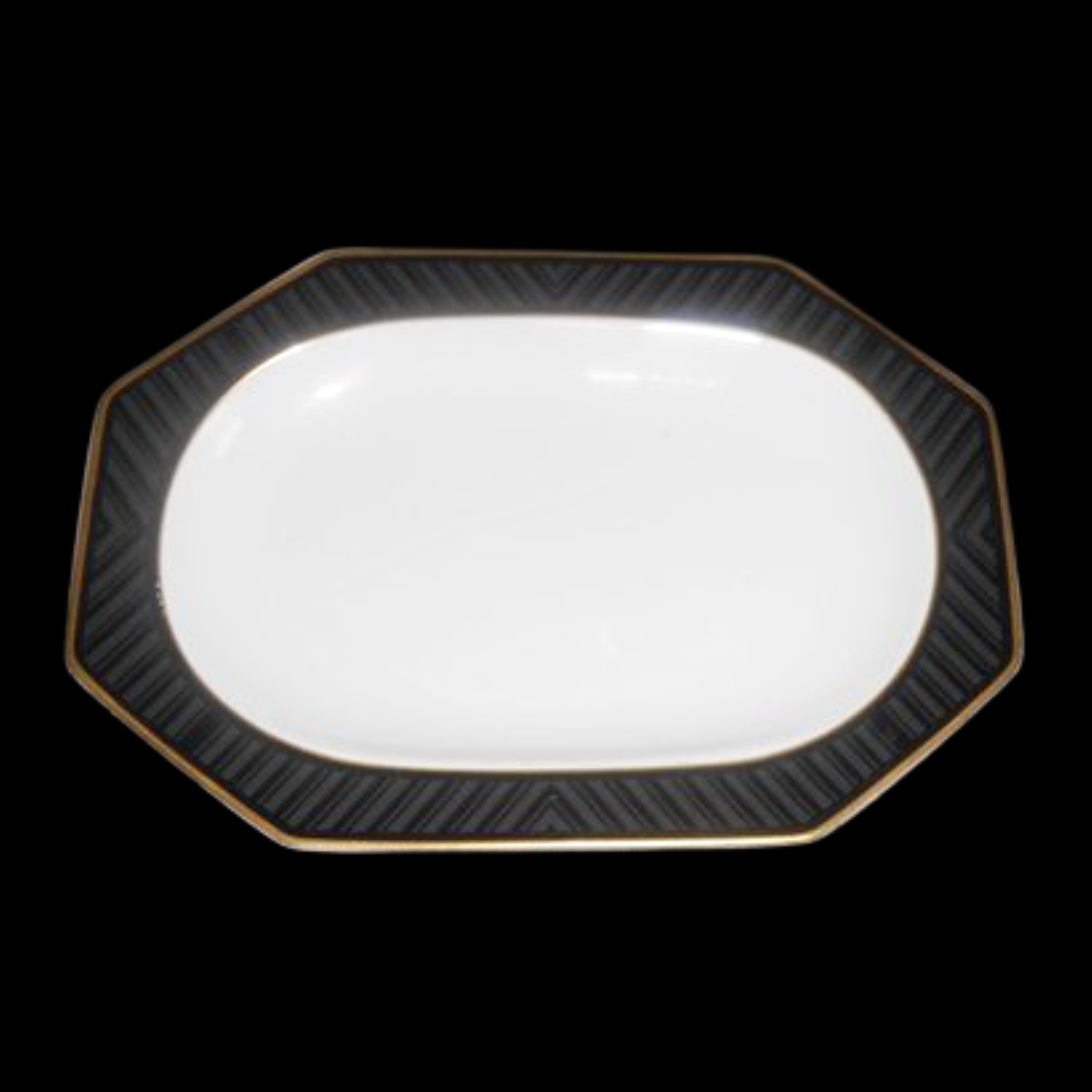 Villeroy & Boch Black Pearl: Schale / Platte Porzellanladen.online (7120719347849)