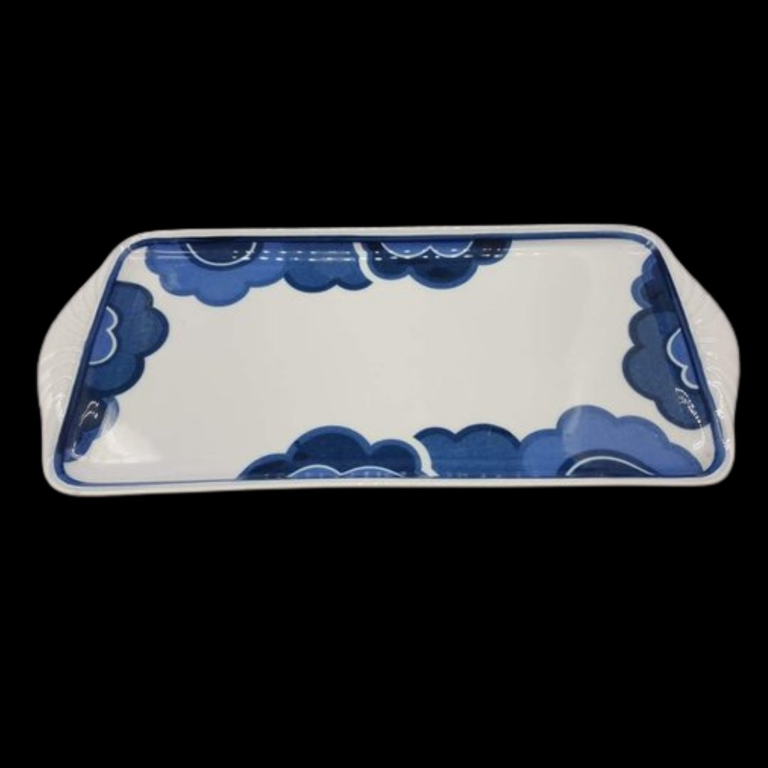 Villeroy & Boch Blue Cloud: Königskuchenplatte / Stollenplatte / Kuchenplatte Villeroy & Boch (7120710959241)