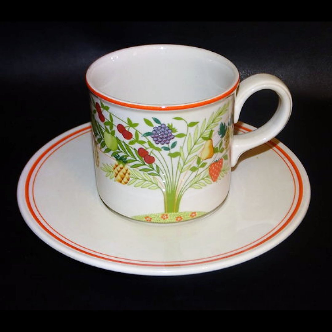 Villeroy & Boch Appetito: Henkelbecher mit Unterteller / Kaffeebecher Villeroy & Boch (7120755884169)