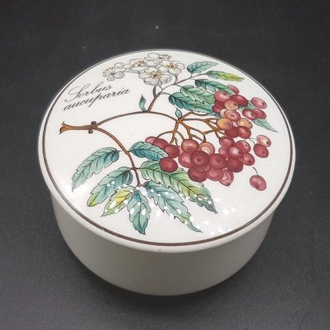 Villeroy & Boch Botanica Deckeldose 8 cm Sorbus aucuparia