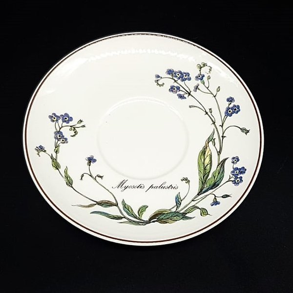 Villeroy & Boch Botanica: Unterteller / Untertasse - Myosotis palustus ohne Wurzel - ca. 15 cm Villeroy & Boch (7120978182281)