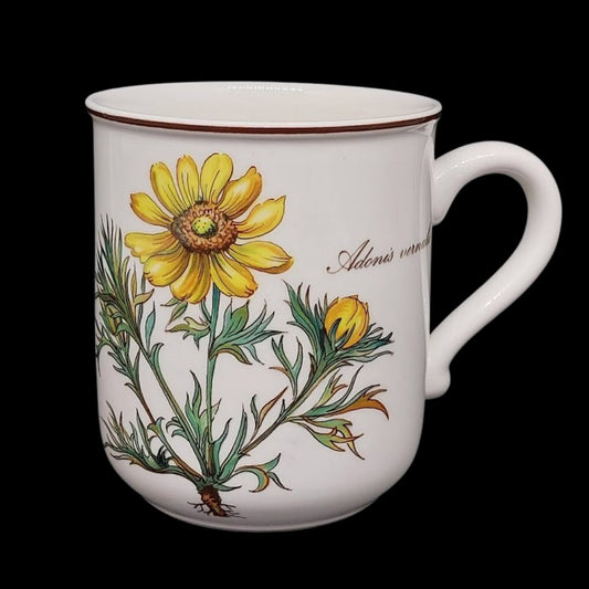 Villeroy & Boch Botanica: Henkelbecher / Kaffeebecher Adonis vernalis Villeroy & Boch (7120727441545)