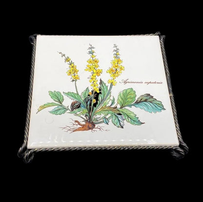 Villeroy & Boch Botanica: Untersetzer / Topfuntersetzer mit Metallgestell Agrimonia Villeroy & Boch (7120854450313)