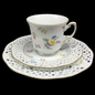 Burg Lindau: Kaffeegedeck / Sammelgedeck, dreiteilig - Streublumen Burg Lindau (7120947576969)