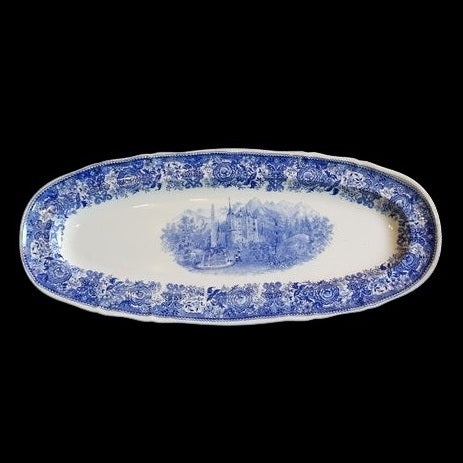 Villeroy & Boch Burgenland blau: Fischplatte / Karpfenplatte / Platte XXL Villeroy & Boch (7120901832841)