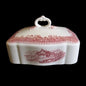 Villeroy & Boch Burgenland rot: Butterdose Oberteil / Stülpe / Deckel Porzellanladen.online (7120783802505)