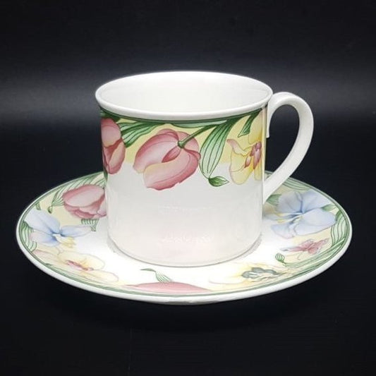 Villeroy & Boch Canari: Kaffeetasse / Tasse mit Unterteller Villeroy & Boch (7120968253577)