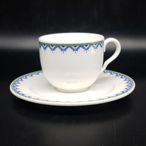 Villeroy & Boch Casa Look: Kaffeetasse / Tasse mit Unterteller Villeroy & Boch (7120948985993)