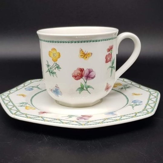 Villeroy & Boch Casa Verde: Kaffeetasse / Tasse mit Unterteller Villeroy & Boch (7120736977033)