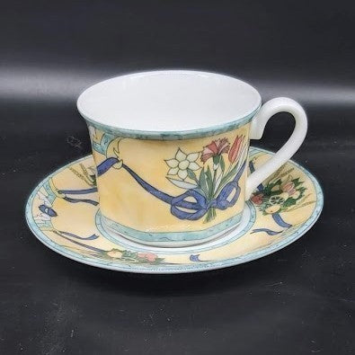 Villeroy & Boch Castellina: Kaffeetasse / Teetasse mit Unterteller Villeroy & Boch (7120832069769)