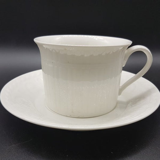 Villeroy & Boch Cellini: Frühstückstasse / Tasse mit Unterteller - neu und unbenutzt Villeroy & Boch (7120703258761)