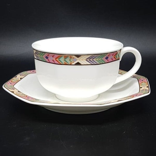 Villeroy & Boch Cheyenne: Teetasse / Tasse mit Unterteller Villeroy & Boch (7121027072137)