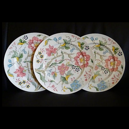 Villeroy & Boch Chintz: 3 Speiseteller / flache Teller Villeroy & Boch (7120762601609)