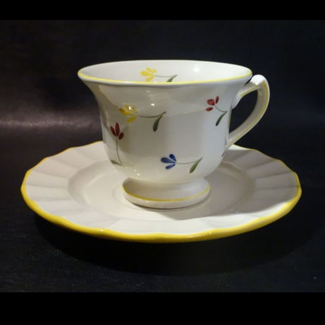 Villeroy & Boch Gallo Cinderella: Kaffeetasse / Tasse mit Unterteller Villeroy & Boch (7120702734473)