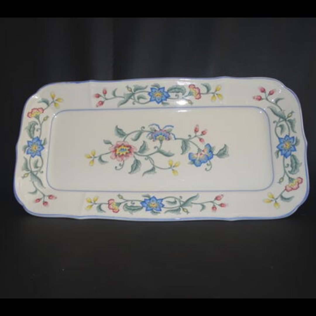 Villeroy & Boch Delia: Königskuchenplatte / Stollenplatte / Platte Villeroy & Boch (7120756670601)