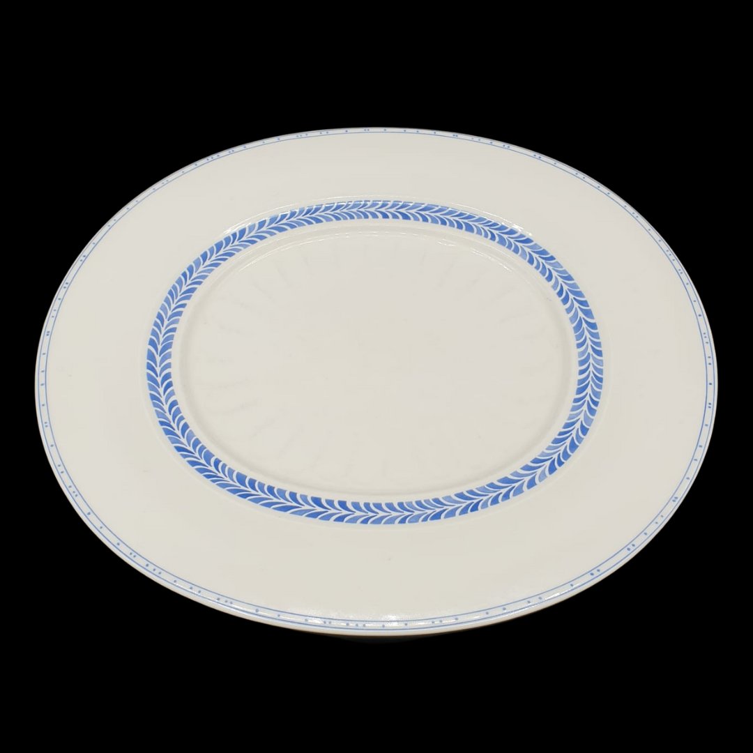 Villeroy & Boch Farmhouse Touch Blueflowers: Gourmetteller / flacher Teller 32 cm Villeroy & Boch (7120707911817)