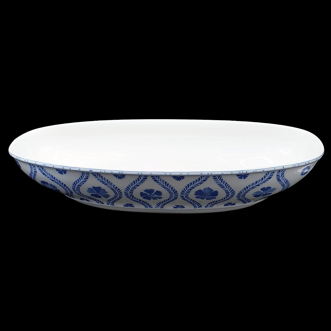 Villeroy & Boch Farmhouse Touch Blueflowers: Schale / Servierschale - 44 cm Villeroy & Boch (7121087692937)