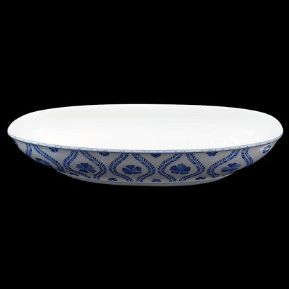 Villeroy & Boch Farmhouse Touch Blueflowers: Schale / Servierschale - 44 cm Villeroy & Boch (7121087692937)