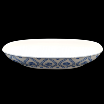 Villeroy & Boch Farmhouse Touch Blueflowers: Schale / Servierschale - 44 cm Villeroy & Boch (7121087692937)