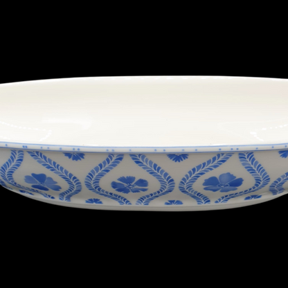 Villeroy & Boch Farmhouse Touch Blueflowers: Schale / Servierschale - 44 cm Villeroy & Boch (7121087692937)