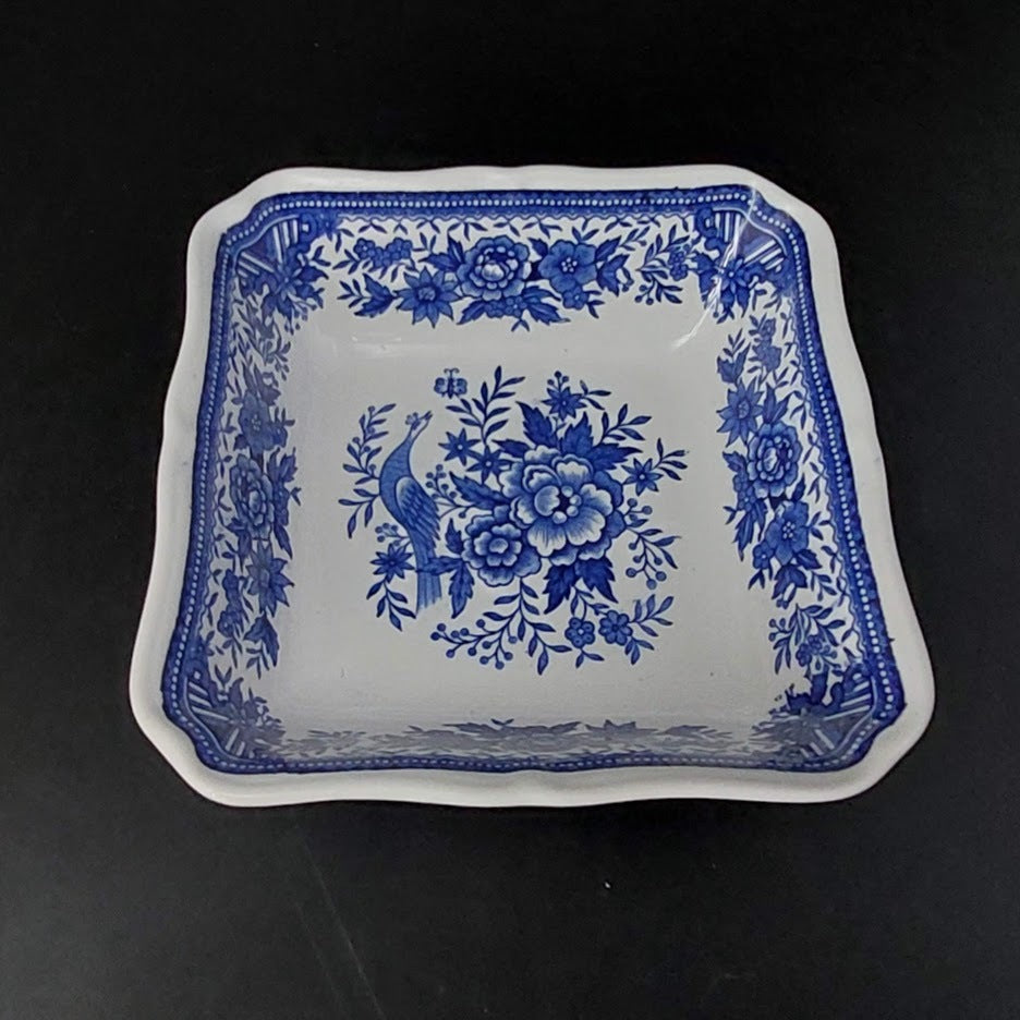 Villeroy & Boch Fasan blau: Schüssel, viereckig 12,5 cm Villeroy & Boch (7121118068873)