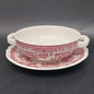 Villeroy & Boch Fasan rot: Suppentasse mit Unterteller, stapelbar 12,5 cm Villeroy & Boch (7120736551049)