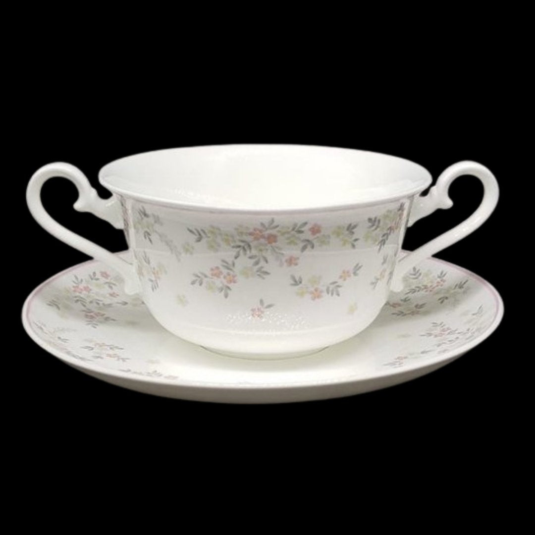 Villeroy & Boch Heinrich Fleurosa: Suppentasse mit Unterteller Villeroy & Boch (7120979984521)