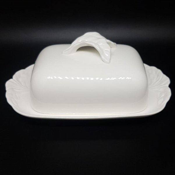 Villeroy & Boch Foglia: Butterdose, zweiteilig Villeroy & Boch (7120875880585)