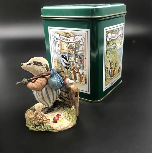 Villeroy & Boch Foxwood Tales Figur Picnic at Foxwood: Jeremy Badger Rabbit OVP Villeroy & Boch (7120957538441)