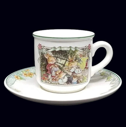 Villeroy & Boch Foxwood Tales: Kaffeetasse / Tasse mit Unterteller - neu Villeroy & Boch (7120814899337)
