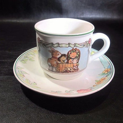 Villeroy & Boch Foxwood Tales Mokkatasse / kleine Tasse mit Unterteller - selten Porzellanladen.online (7120704077961)